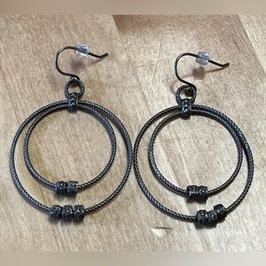 Silpada dangling circle earrings W1753